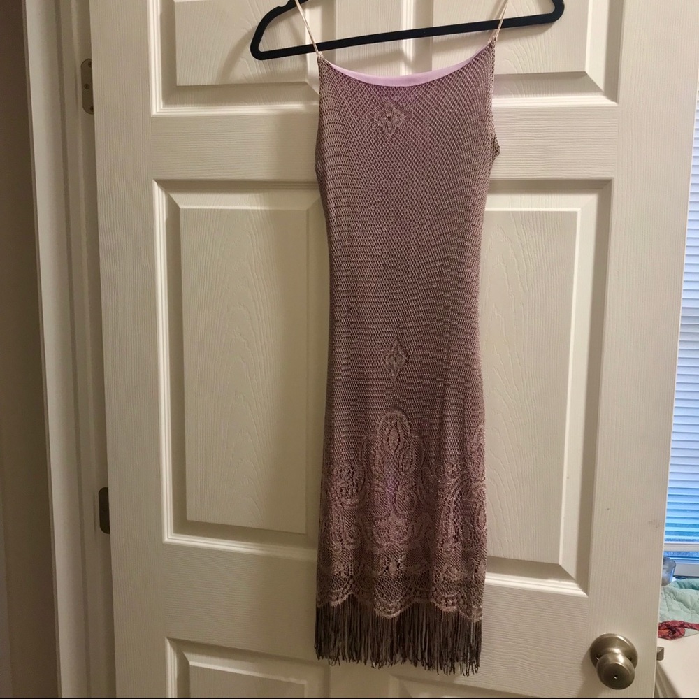 Vintage Fringe Dress (Small)